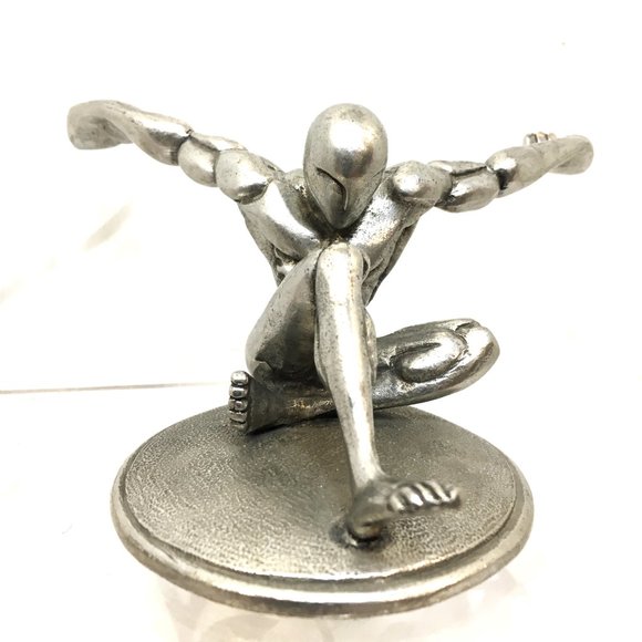 Jac Zagoory Designs Atlas Pewter Sculpture Pen Holder - Picture 13 of 15